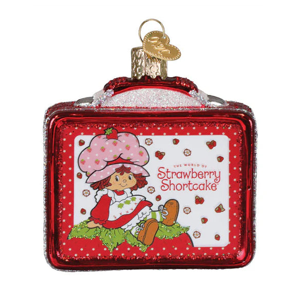 Strawberry Shortcake Lunchbox Ornament Old World Christmas