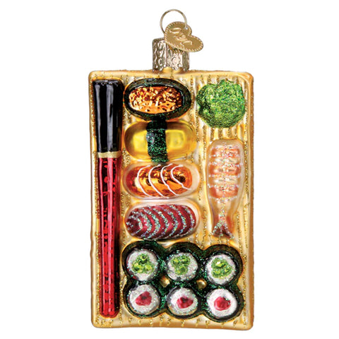Sushi Platter Ornament - Old World Christmas 32649