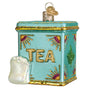 Tea Tin Ornament - Old World Christmas 32654