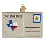 State of Texas Postcard Ornament - Old World Christmas 