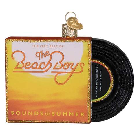 The Sounds Of Summer Album Cover Ornament - Old World Christmas