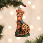 Winnie The Pooh Tigger Glass Ornament - Old World Christmas