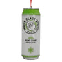White Claus Hard Seltzer can with kiwi lime flavor on a white background