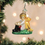 Winnie and Christopher Robin Glass Ornament - Old World Christmas