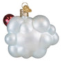 Winnie and Piglet on a cloud glass Ornament - Old World Christmas