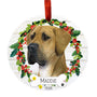 Personalized Great Dane Ornament - Uncropped