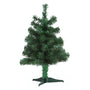 Old World Christmas Gumdrops 18" mini unlit Christmas tree with green branches, wrapped trunk, and sturdy base.