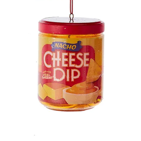 Jar of Nacho Cheese Sauce Ornament 