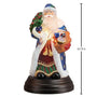 Regal Father Christmas Light measurement image showing the decoration is approximately 10.75 inches tall