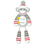 Sock Monkey Ornament 