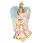 Nativity Angel Glass ornament for the Christmas tree