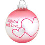 Adopted with Love Ornament - Pink Christmas Ornament