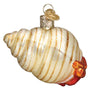 Old World Christmas Glass Hermit Crab in his shell ornament