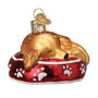 Sleepy Golden Retriever Ornament - Old World Christmas