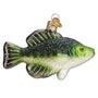 Glittered Crappie Ornament, Old World Christmas 