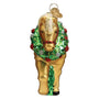 Yellow Horse with Wreath, Old World Christmas Ornament