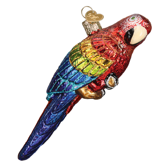 Tropical Parrot Ornament - Old World Christmas