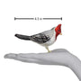 4.5 inch Red-Crested Cardinal, Old World Christmas Ornament