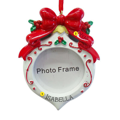 Christmas frame ornament for your tree.