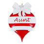 Aunt Christmas Tree Ornament