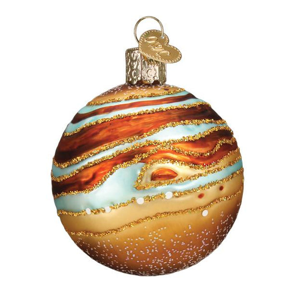 Jupiter Glass ornament for the Christmas tree