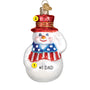 Patriotic Snowman Ornament - Old World Christmas