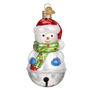 Jingle Bell Snowman Christmas Ornament