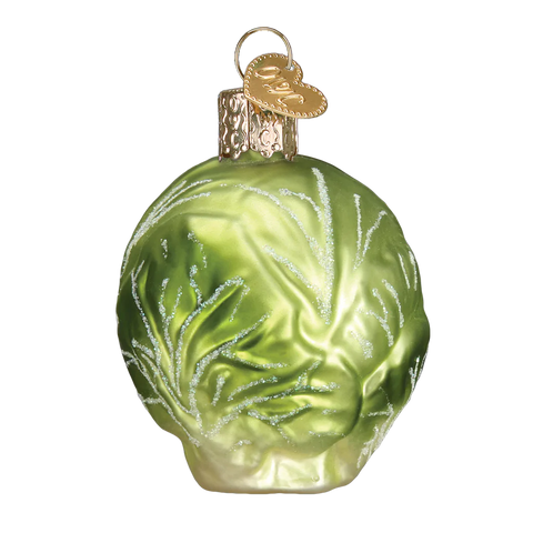 Brussels Sprout Ornament for Christmas Tree
