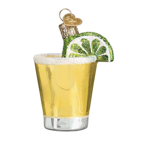 Tequila Shot Glass Christmas Ornament Personalized 