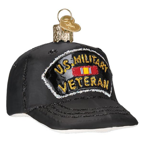 Veterans Cap Ornament - Old World Christmas