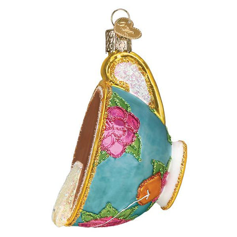 Cup of Tea Ornament - Old World Christmas
