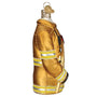 Glass Firefighter's Coat Ornament for your Christmas tree