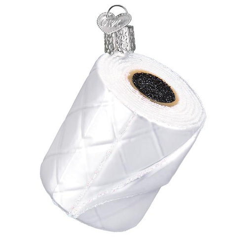 Toilet Paper Ornament - Old World Christmas
