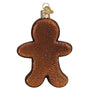Gingerbread Man Glass ornament for the Christmas tree