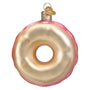 Old World Christmas Pink Frosted Donut Christmas Tree Ornament