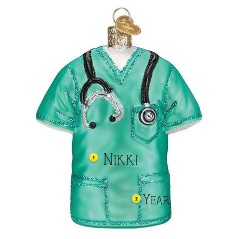 Scrubs Ornament - Old World Christmas