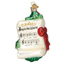 Joy to the World Music Glass Old World Christmas Ornament