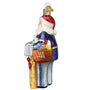 Postman Santa Ornament - Old World Christmas
