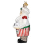 Glass Chef Santa Christmas tree ornament for that favorite chef in your life.