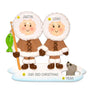Eskimo Couple  Christmas Ornament