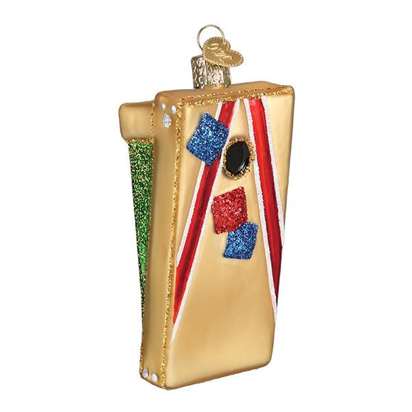 Corn Hole Game Ornament - Old World Christmas
