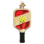 Glass Pickleball Paddle Christmas Ornament for your tree