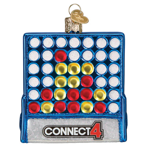 Connect 4 Tree Ornament - Old World Christmas