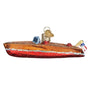 Classic Wooden Boat Ornament - Old World Christmas