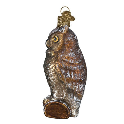 Vintage Wise Old Owl Ornament | Old World Christmas – Callisters Christmas