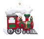 Train Engine Ornament For Personalizing For Christmas Tree