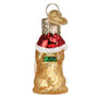 Mini Jolly Pup Christmas Tree Ornament - Old World Christmas