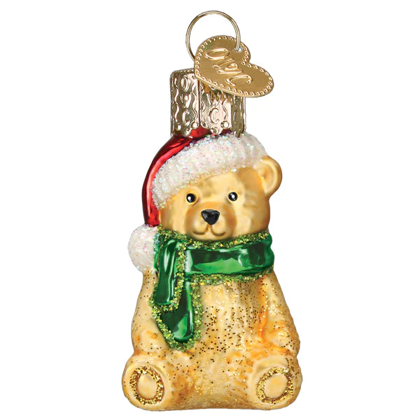 Teddy bear top christmas ornaments