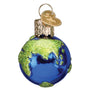 Mini Planet Earth Christmas Tree Ornament - Old World Christmas