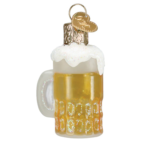 Mini Mug Of Beer Christmas Tree Ornament - Old World Christmas
